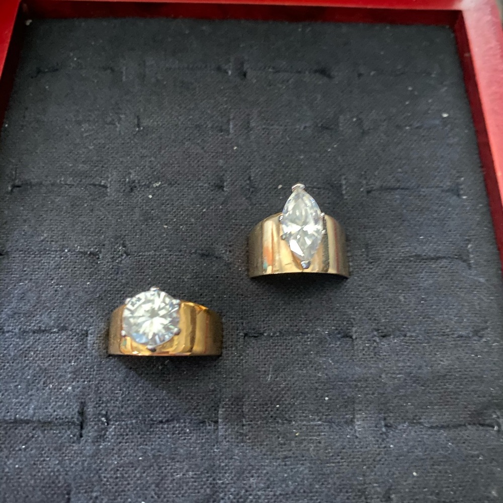 Vintage gold rings